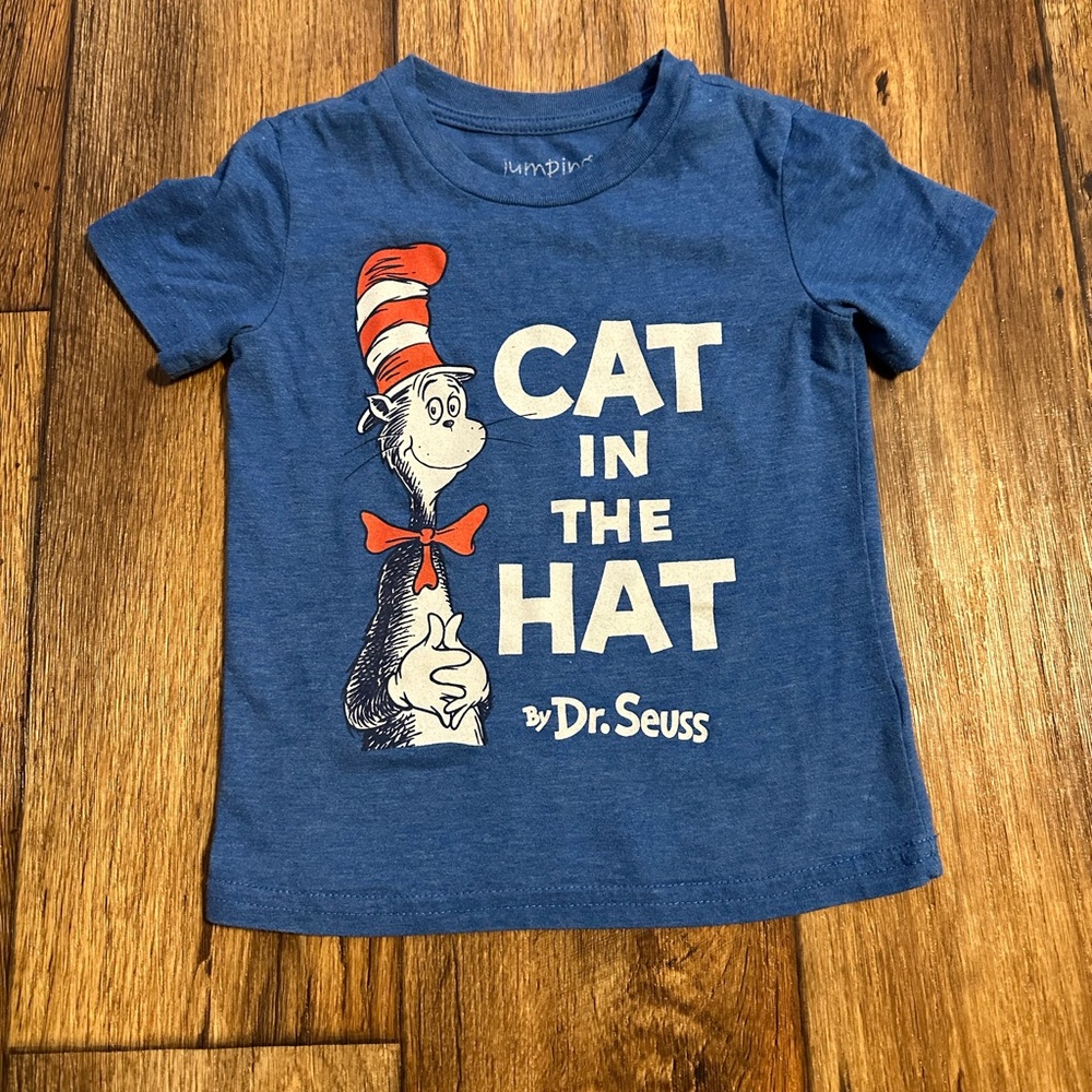 Jumping Beans - Cat in the Hat - Graphic Tee - size: 3T